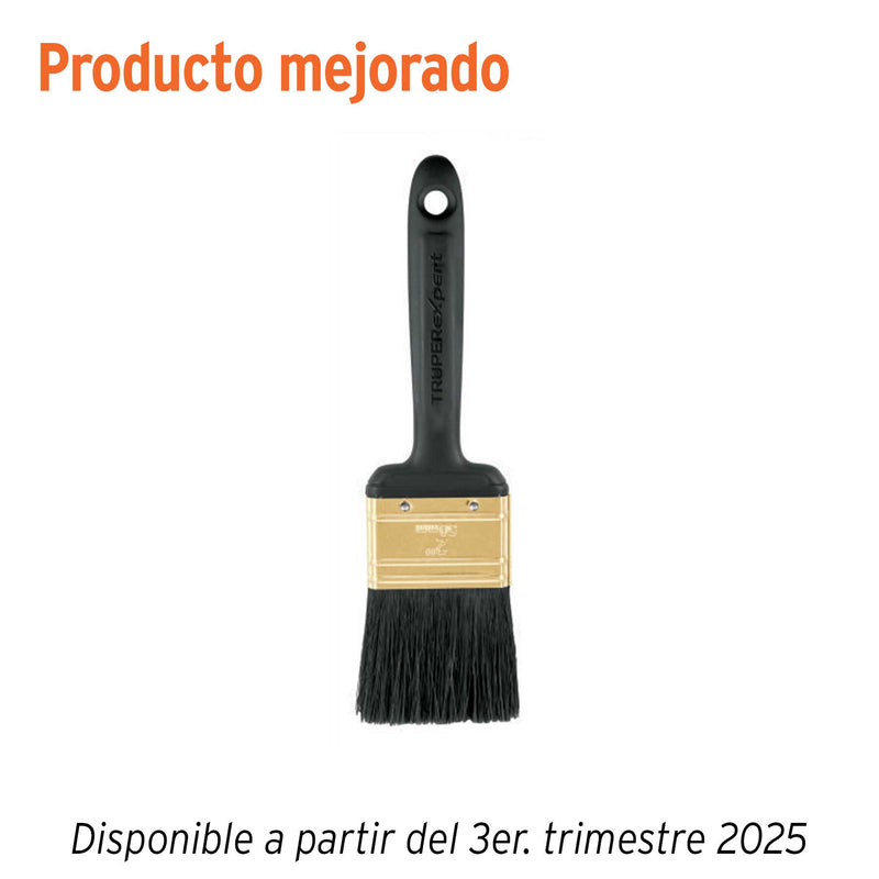 Brocha, mango de plástico, 2", Truper Expert