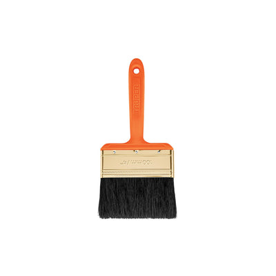 Brocha, mango de plástico, 4"
