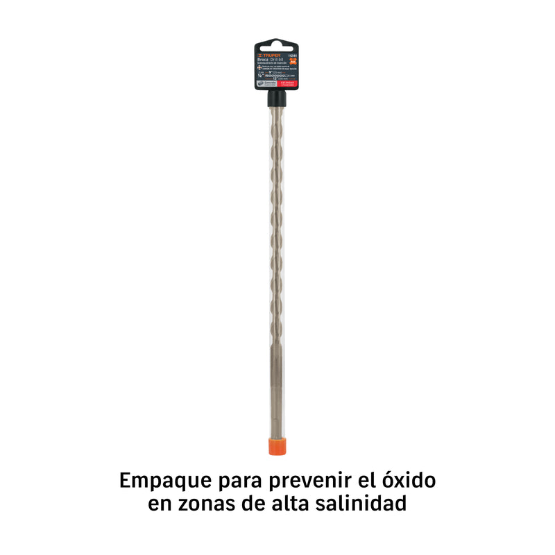 Broca con sistema directo de inserción, 1/2 x 12"