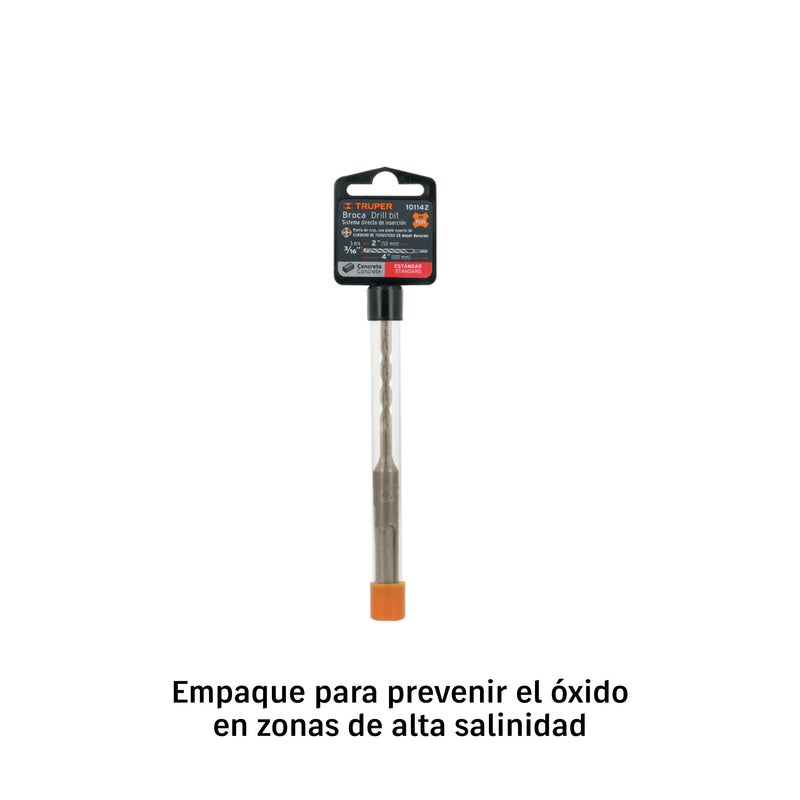 Broca SDS Plus 3/16 x 4'