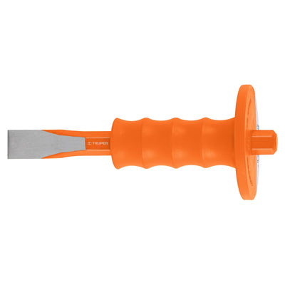 Cincel de corte frío 7/8 x 8" con grip, TRUPER