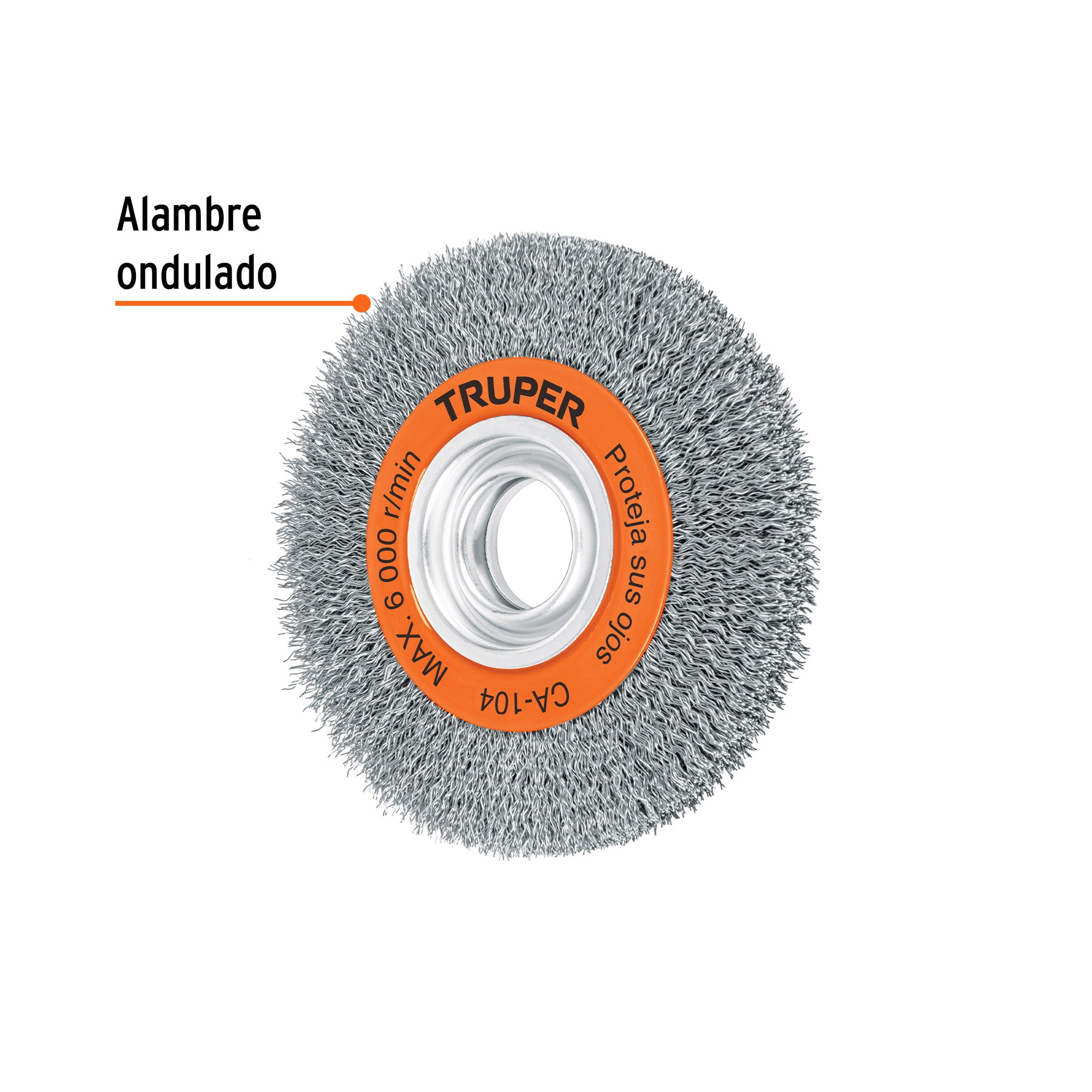 Carda 6 x 3/4" para esmeril