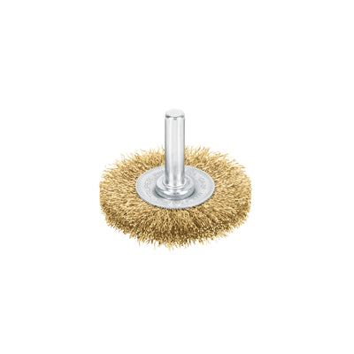 Carda circular 2", alambre fino, para taladro