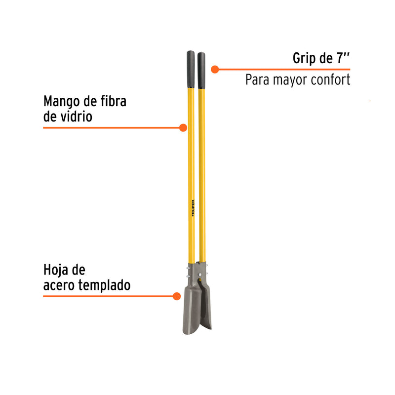 Cavador mango fibra de vidrio 45"