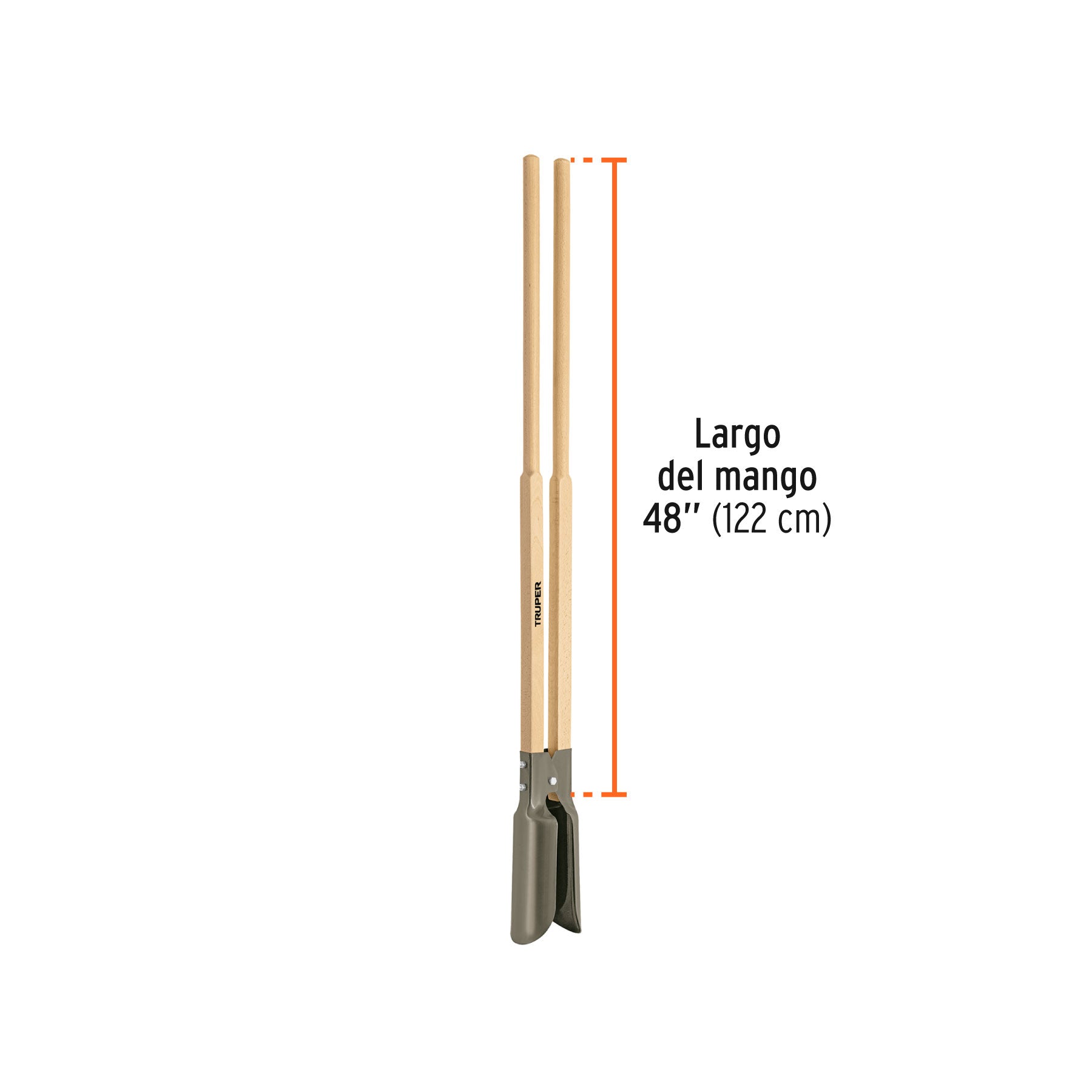 Cavador mango de madera 45"