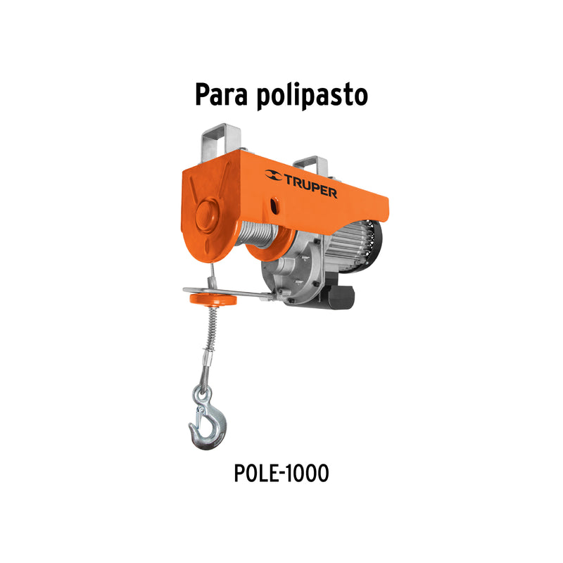Cable de repuesto para polipasto eléctrico POLE-1000, Truper