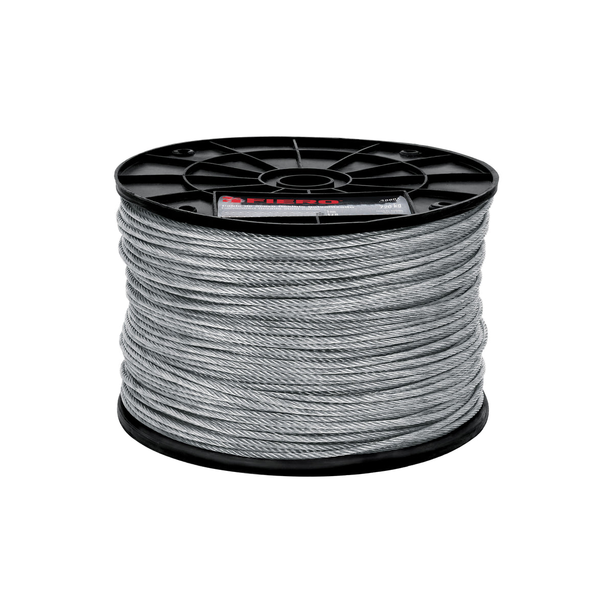 Cable flexible de acero 1/8", 7X19, 300m