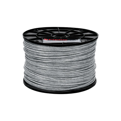 Cable flexible de acero 1/8", 7X19, 300m