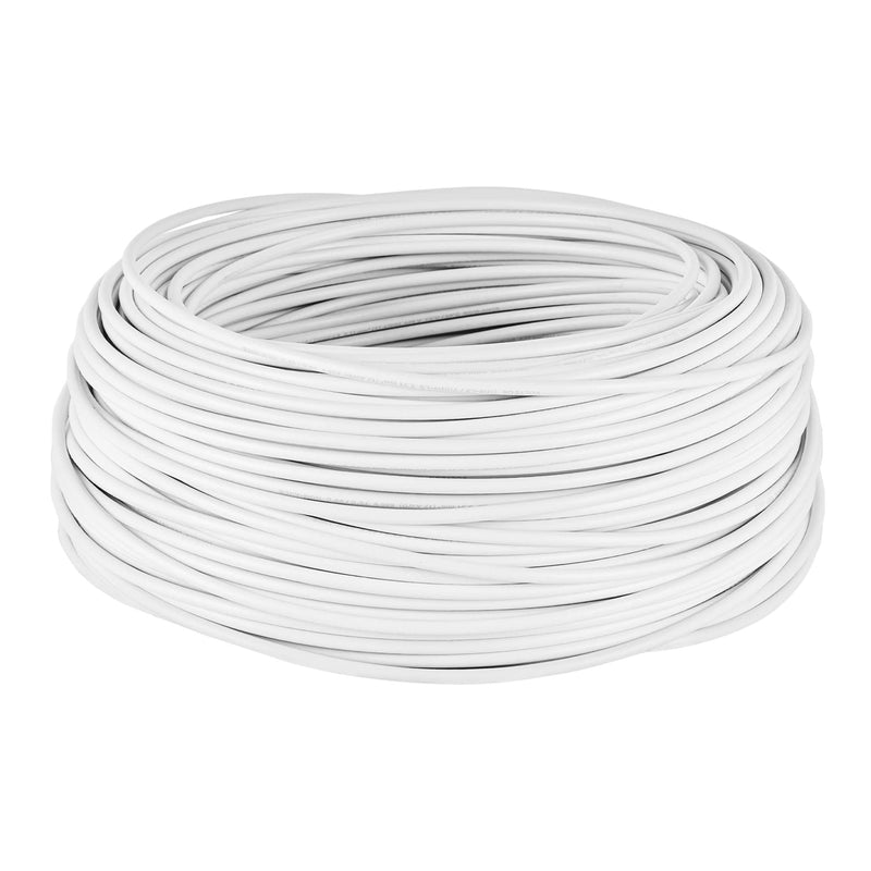 Cable THHW-LS, 12 AWG, color blanco rollo 100 m
