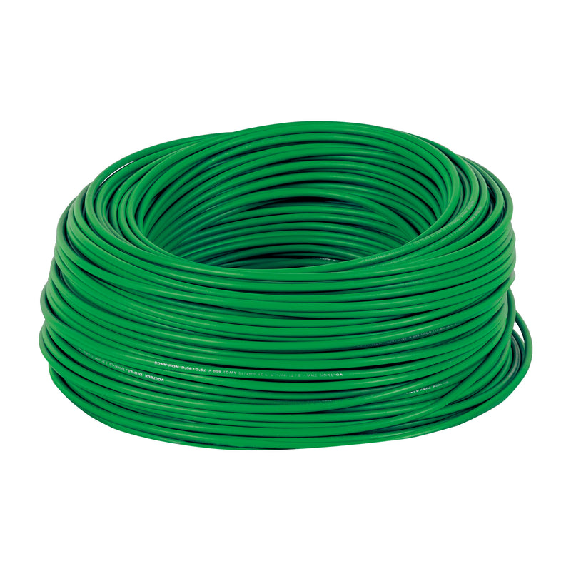 Cable THHW-LS, 12 AWG, color verde rollo 100 m