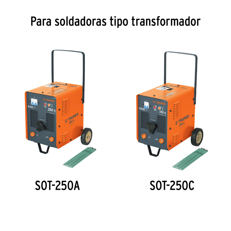 Cable para soldadora sot-250a, con pinza de tierra