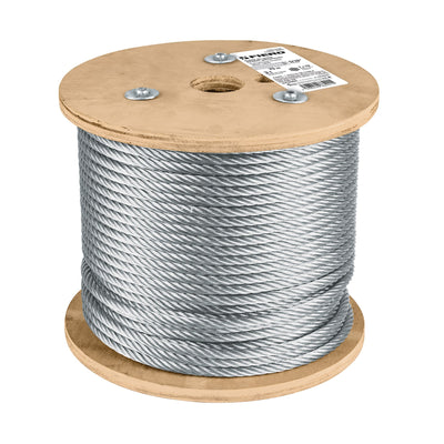 Cable flexible de acero 5/16", 7X19, 75 m