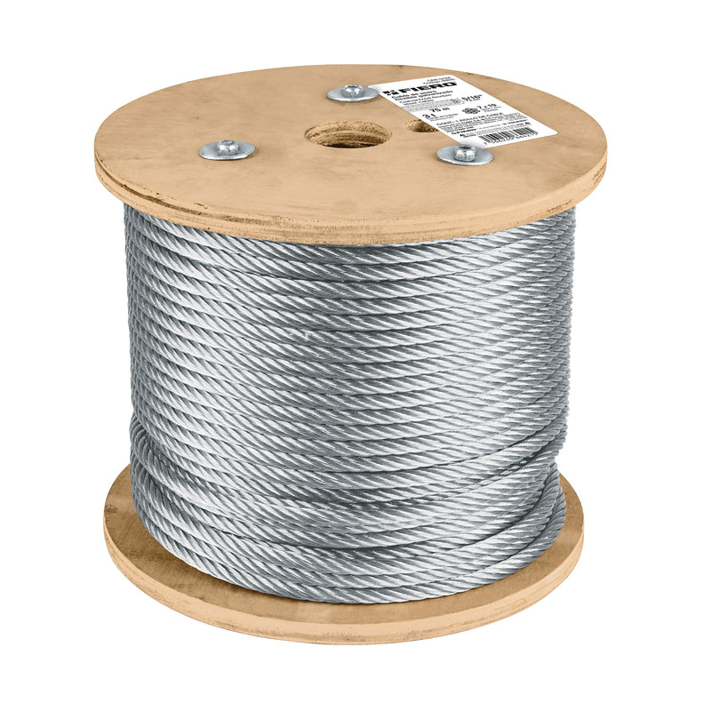 Cable flexible de acero 5/16", 7X19, 75 m