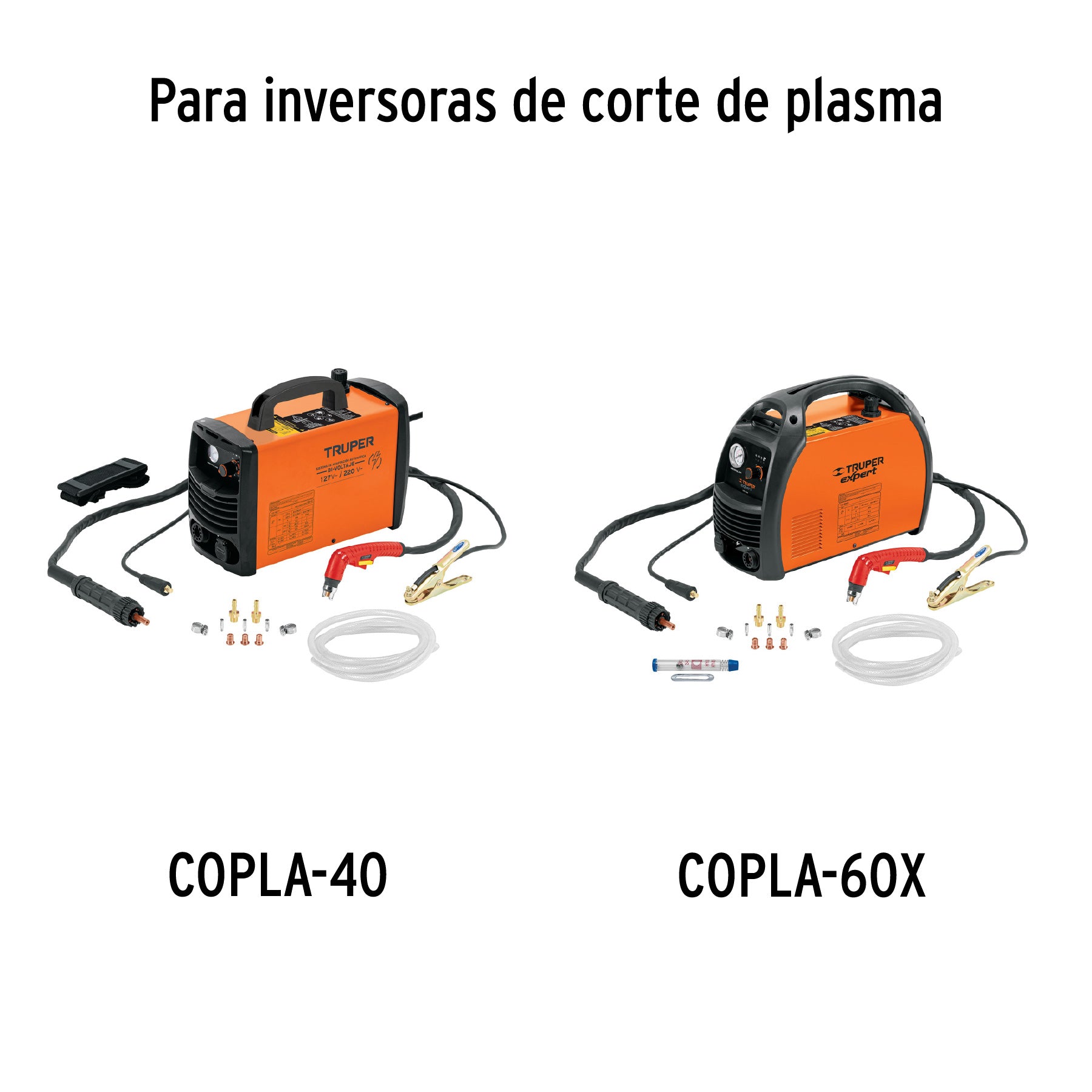 Pinza para tierra y cable con sistema de cambio rápido