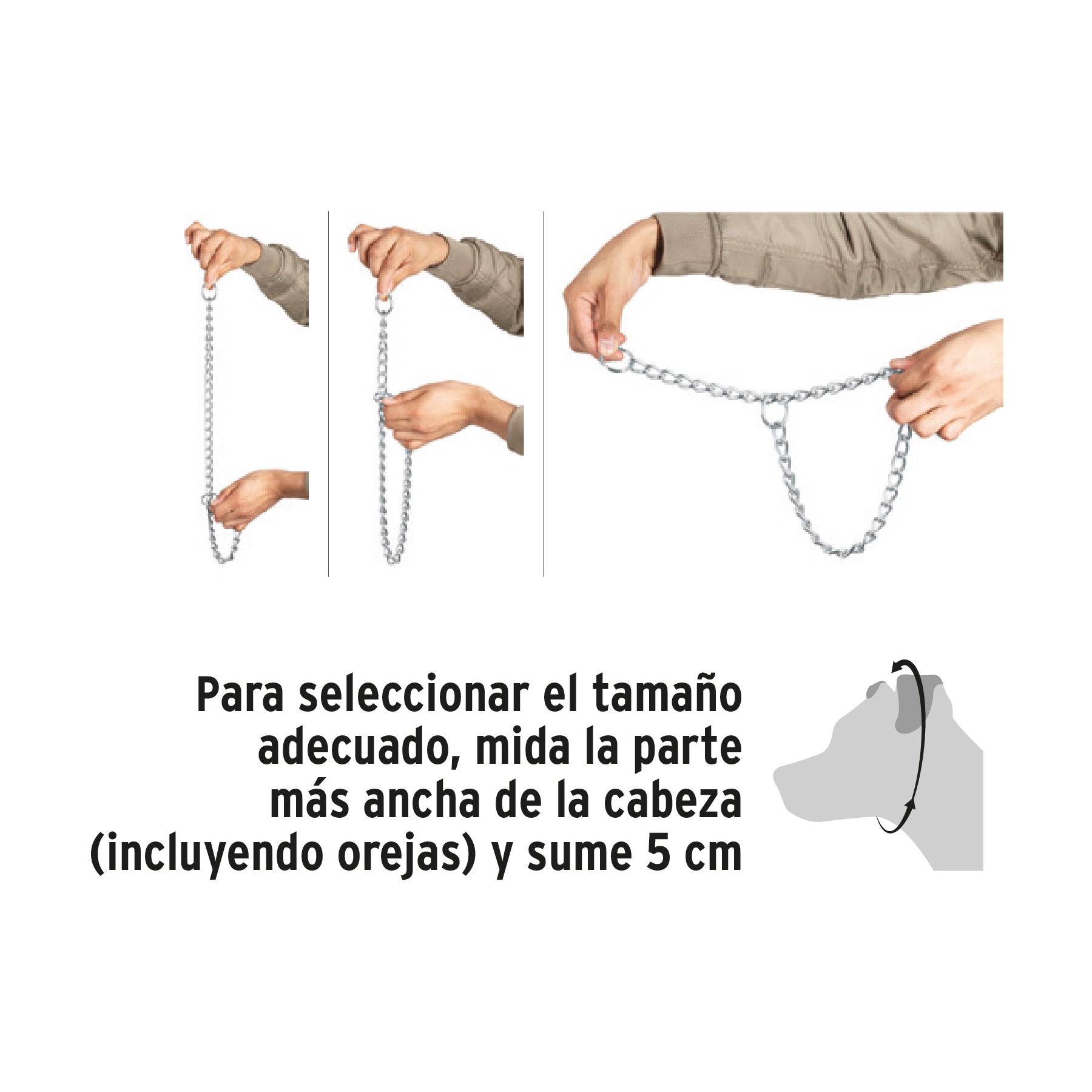 Cadena de castigo para perro # 4