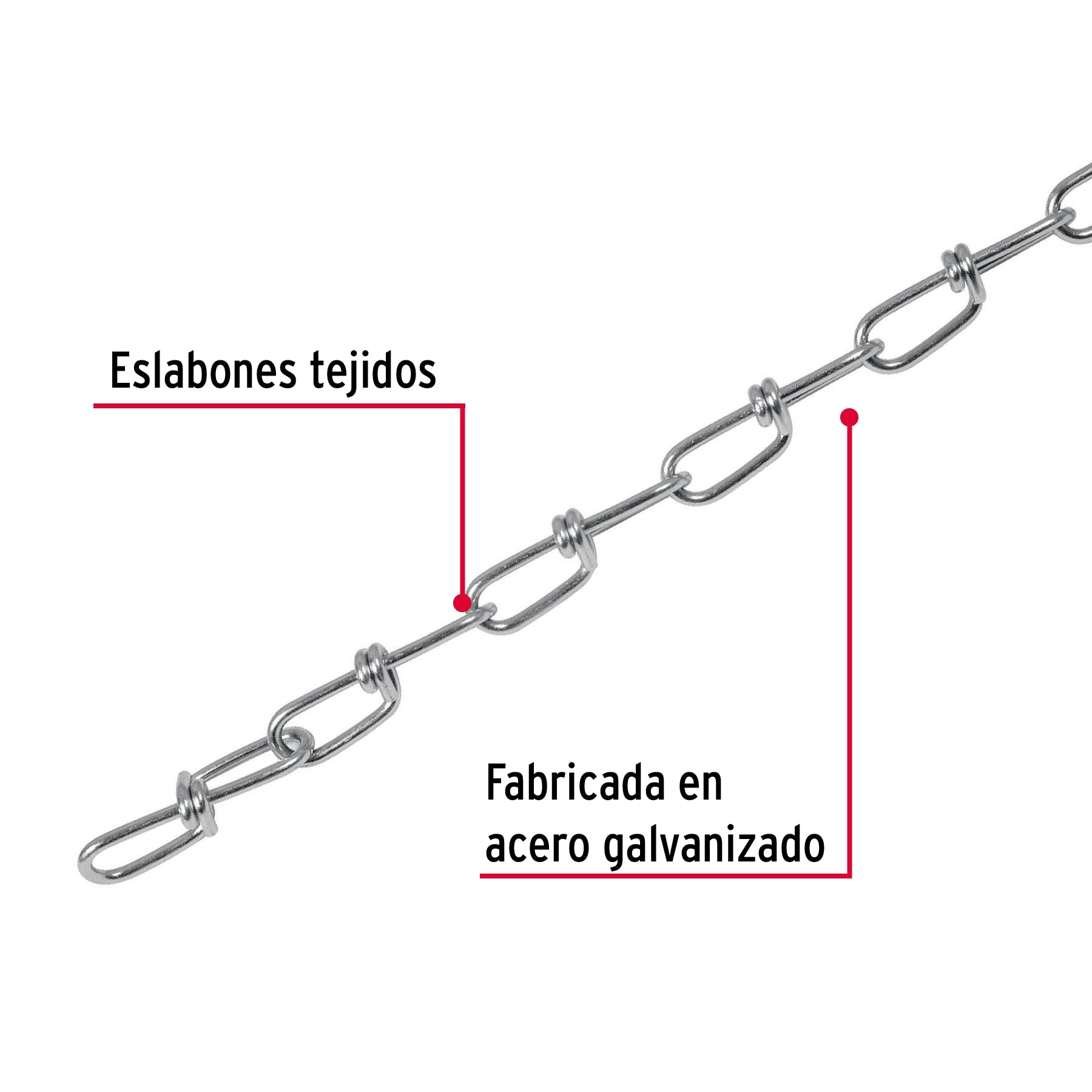 Cadena tipo victor 2.0 mm