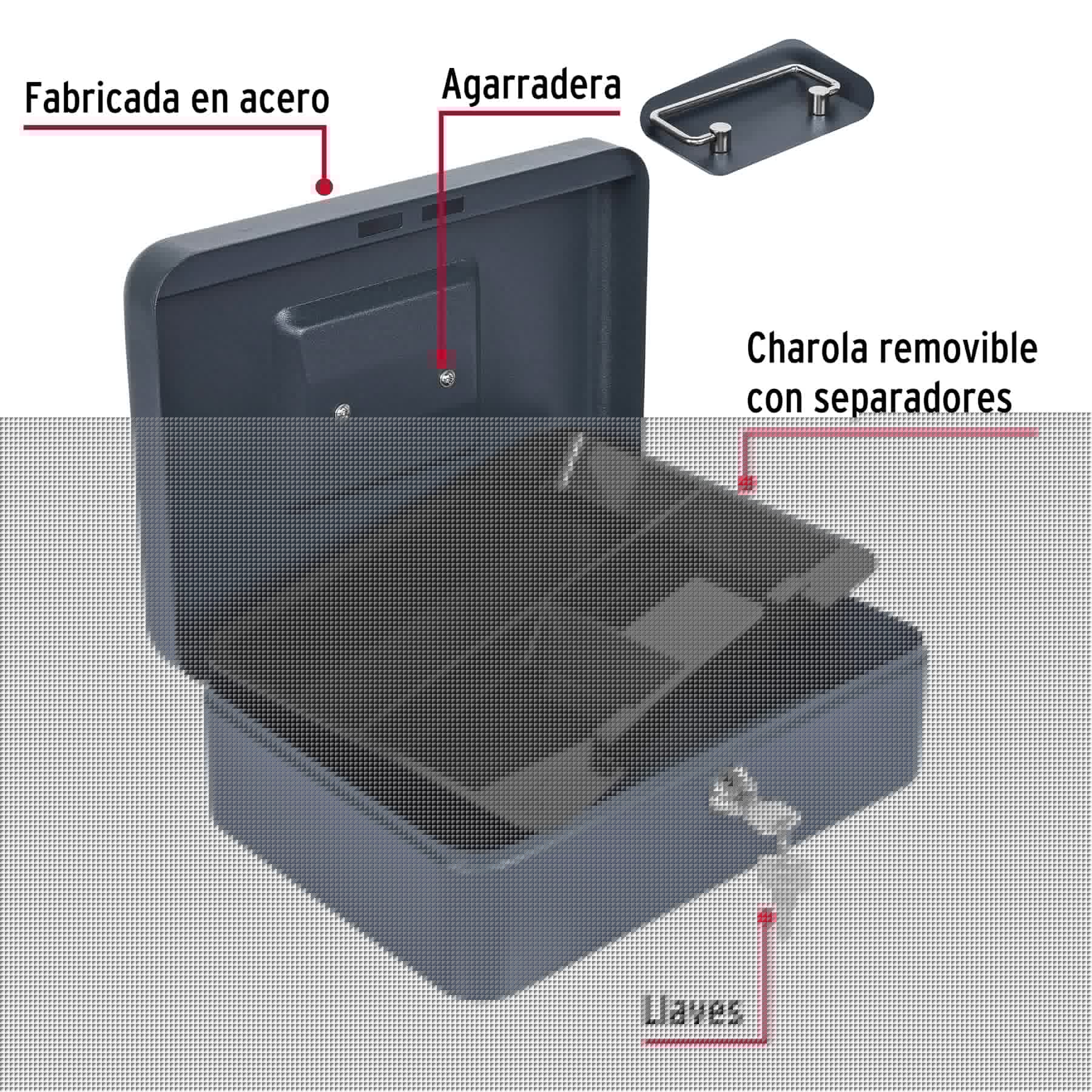 Caja de dinero, 25 cm
