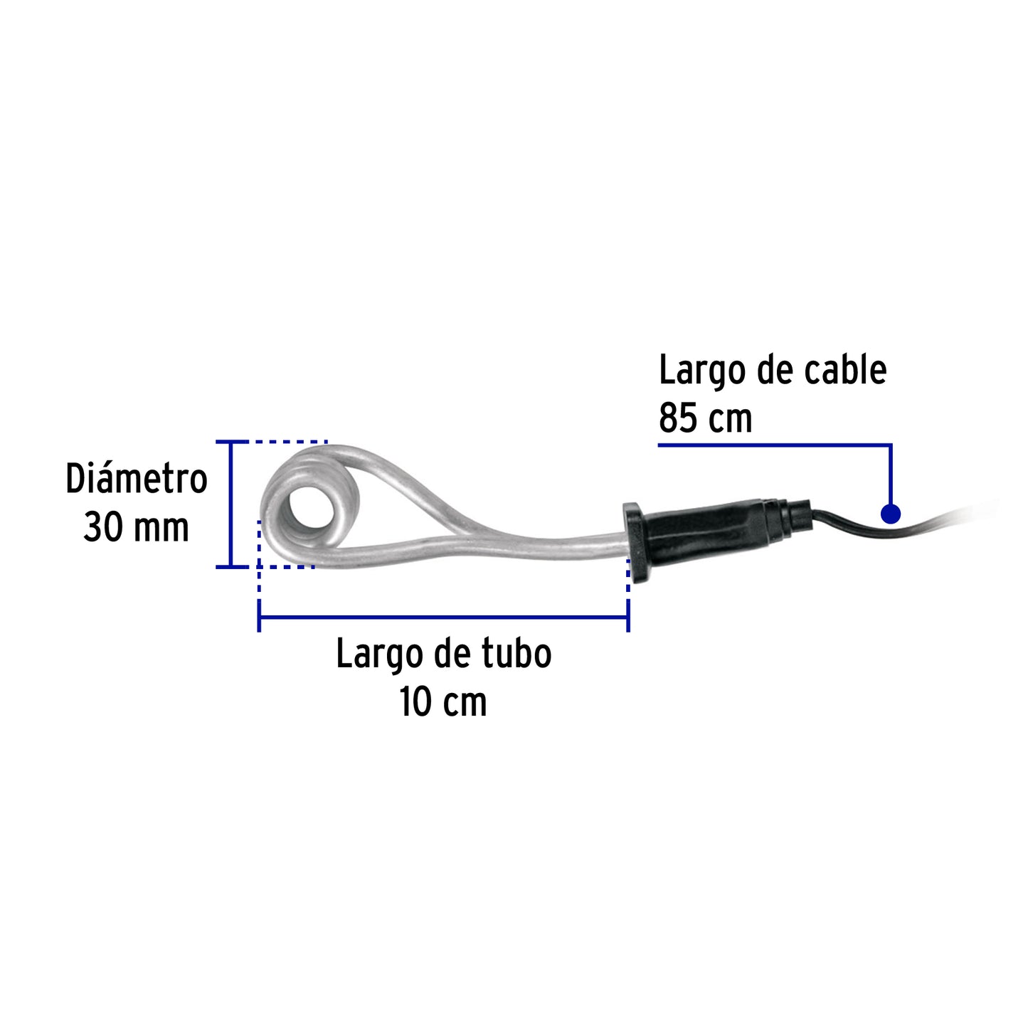 Calentador de inmersión # 1, 400 w 8 litros Volteck