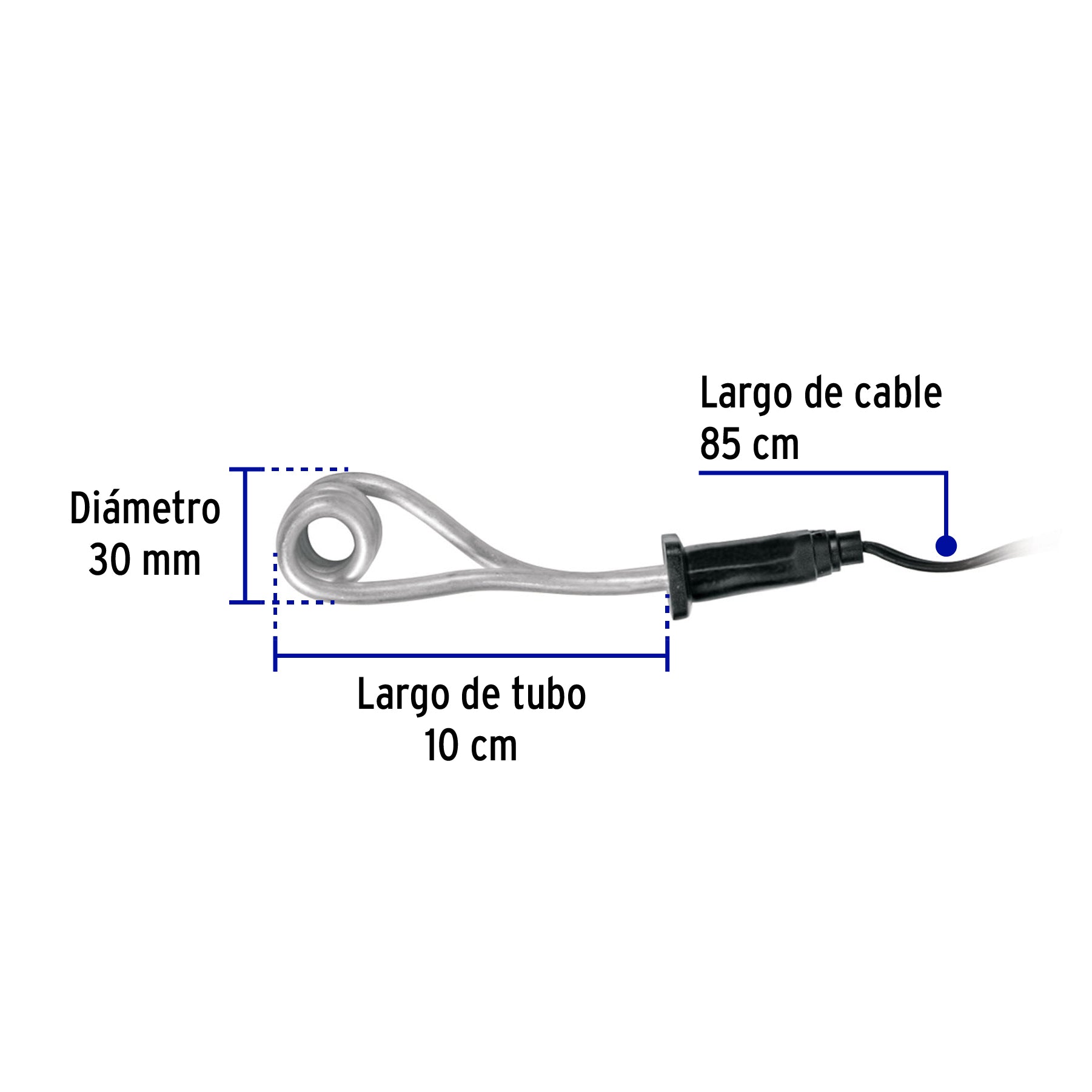 Calentador de inmersión # 1, 400 w 8 litros Volteck