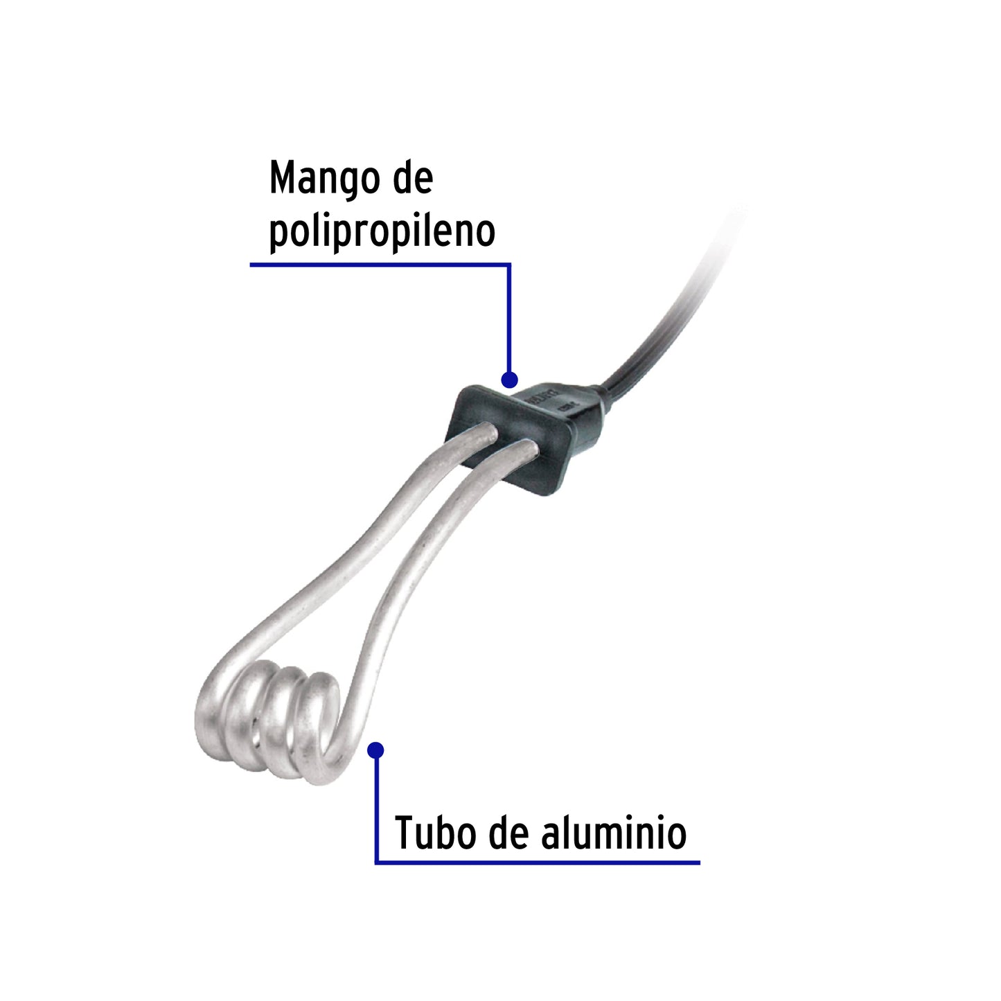 Calentador de inmersión # 2, 500 w 10 litros Volteck