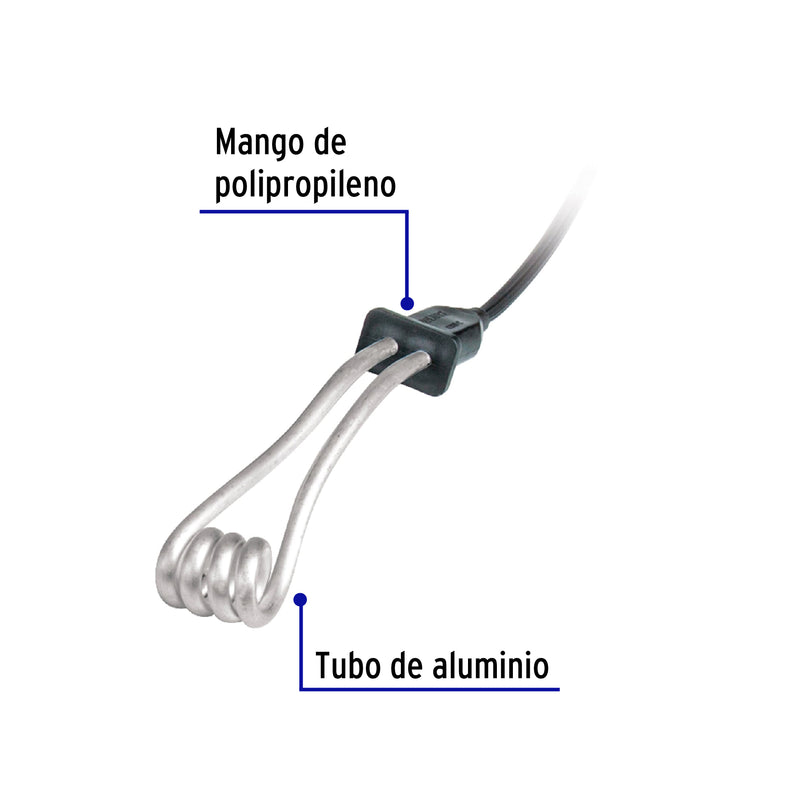 Calentador de inmersión # 2, 500 w 10 litros Volteck