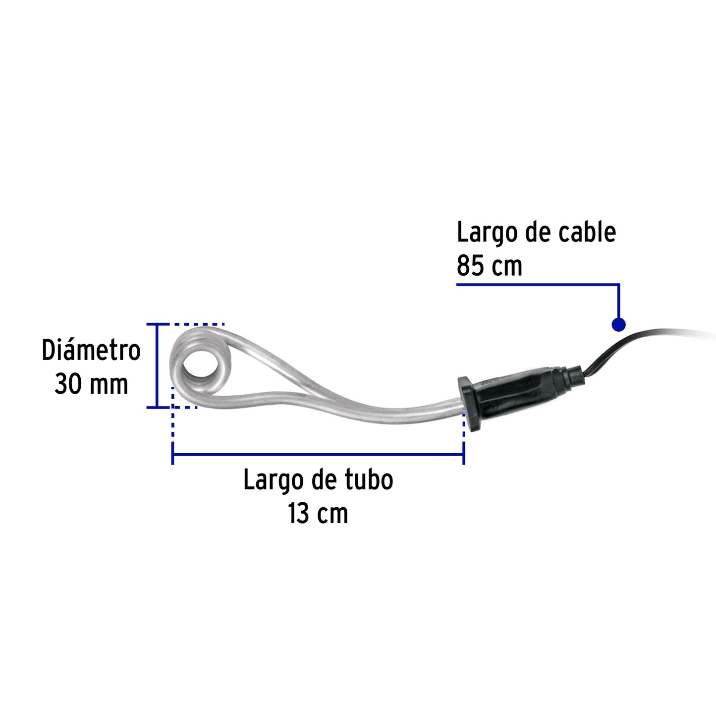 Calentador de inmersión # 2, 500 w 10 litros Volteck