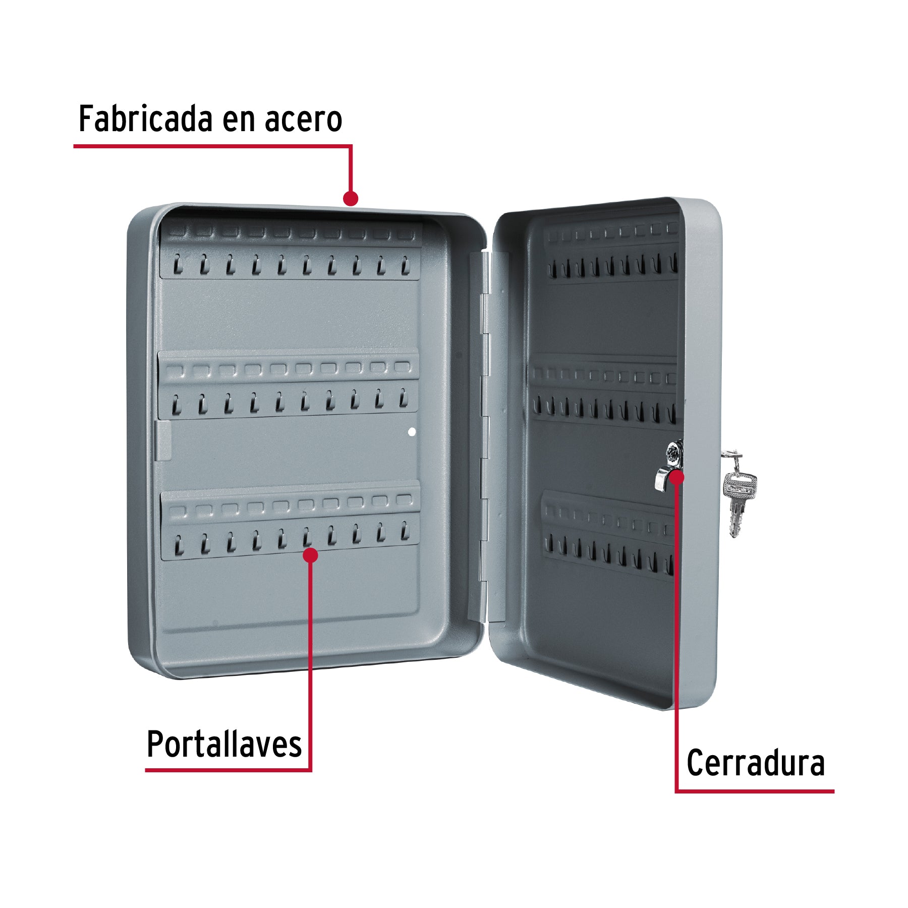 Caja para 60 llaves