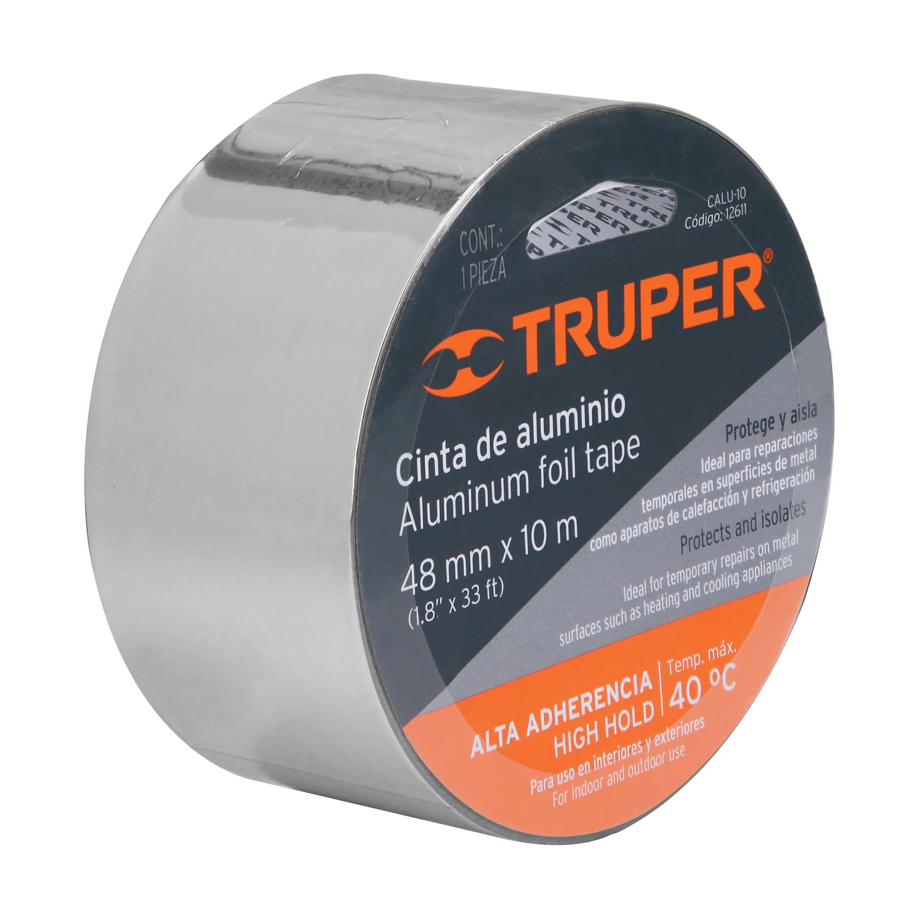 Cinta de aluminio 48 mm x 10 m