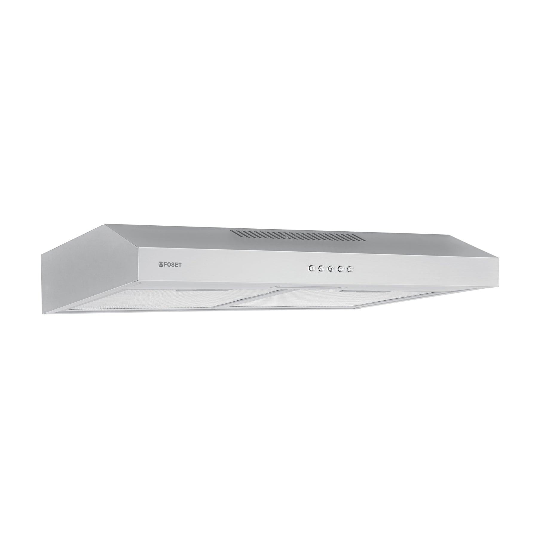 Campana extractora 60 cm, de pared, acero inoxidable, Foset