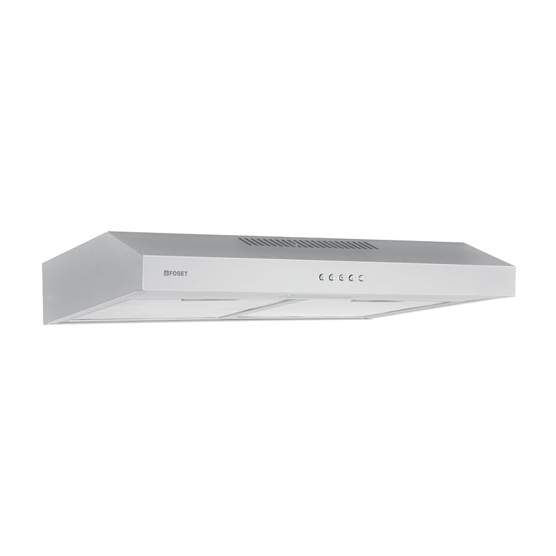 Campana extractora 60 cm, de pared, acero inoxidable, Foset