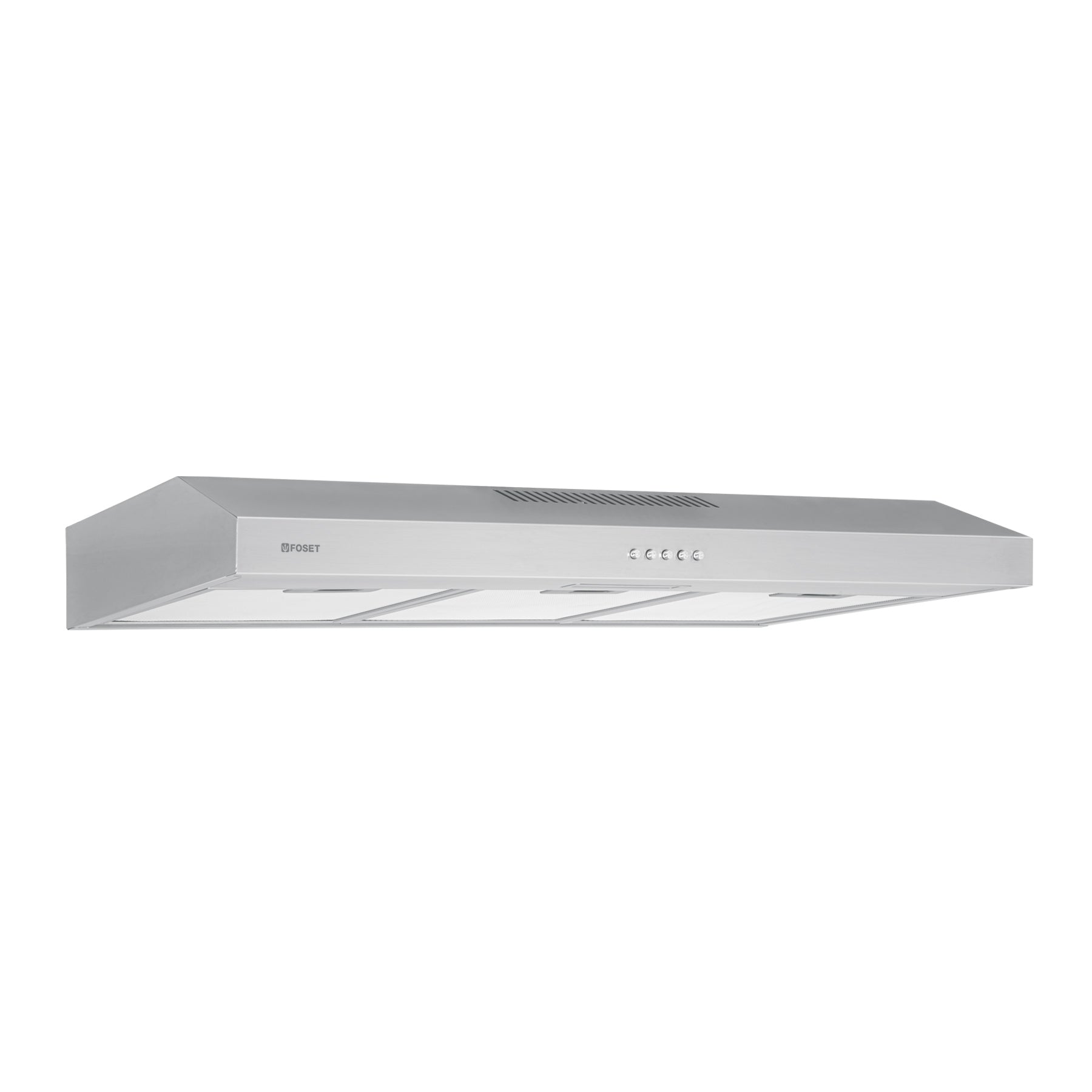 Campana extractora 80 cm, de pared, acero inoxidable, Foset