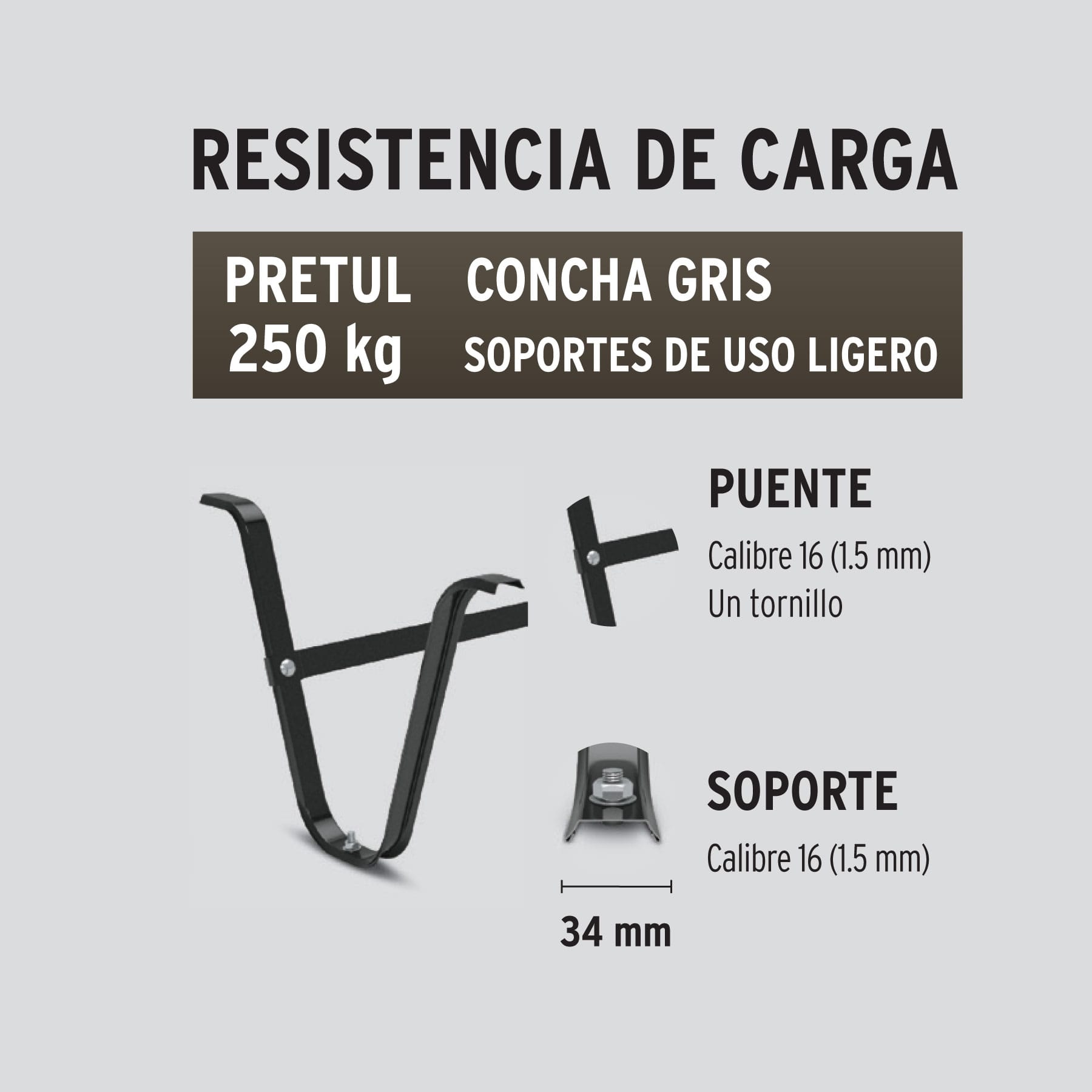 Carretilla 4.5ft3,neum.ref, bastidor bipartido, gris, Pretul