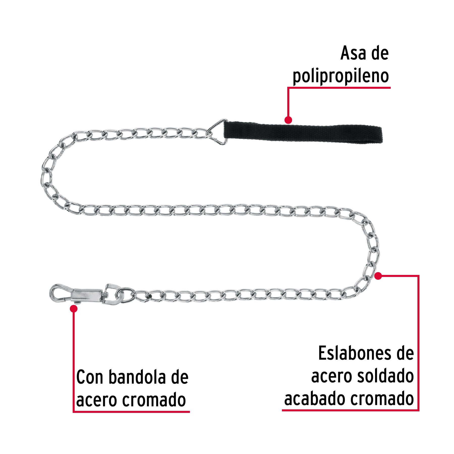 Cadena de paseo para perro # 4