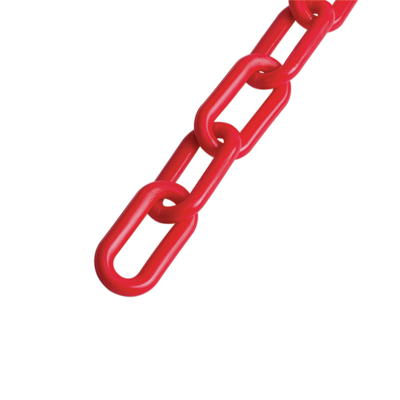 Cadena de plástico de 8mm, roja