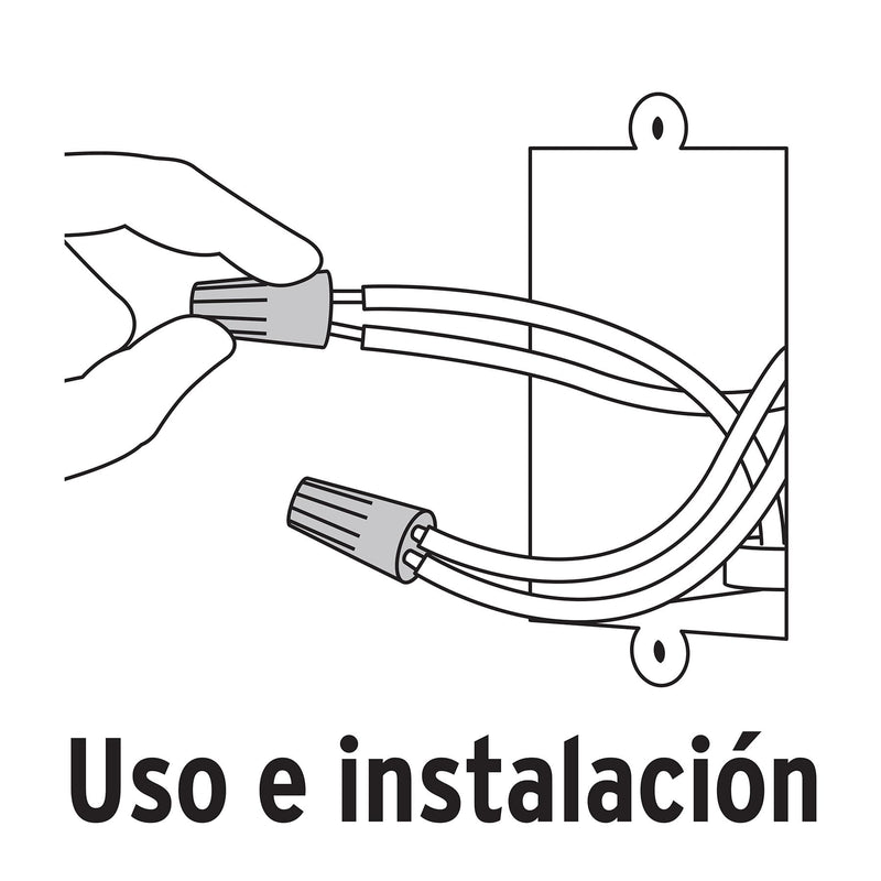Capuchones para cable, calibres surtidos, bolsa 20 piezas