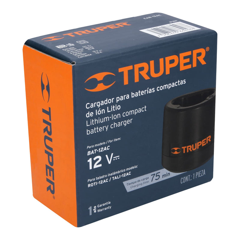 Cargador de baterías, ión litio,  12 V para taladro TALI-12A