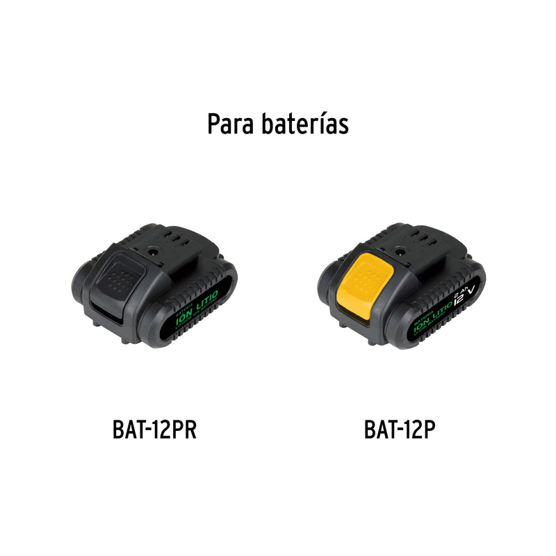 Cargador de baterías, ión litio, 12 V para taladro TALI-12P