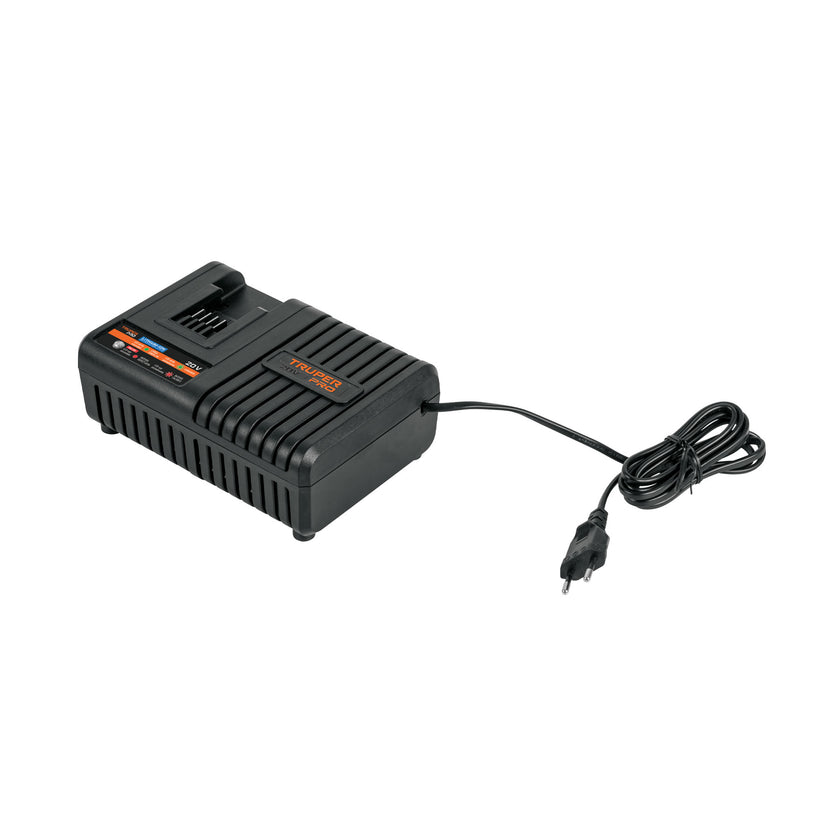 Cargador rápido de baterías de ion litio 20V, TRUPER PRO