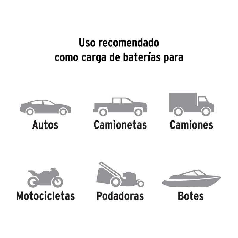 Cargador de baterías con ruedas 12 V, 200 A
