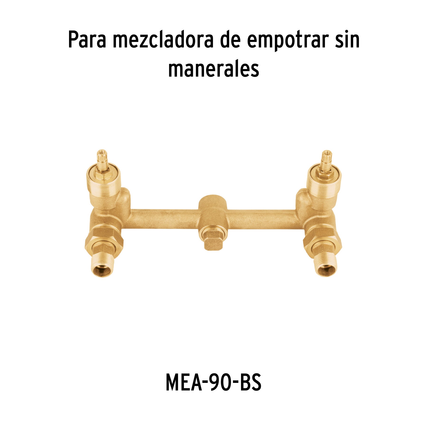 Cartuchos cerámico para llaves empotrar, Basic y Aqua, 2pzas