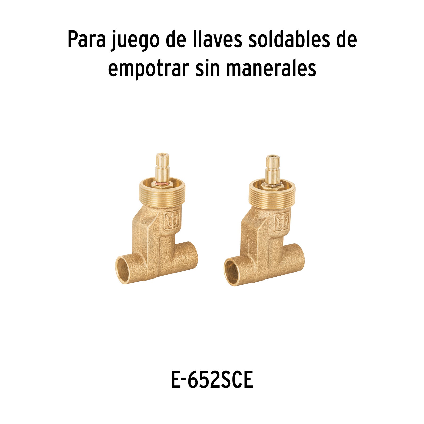 Cartuchos cerámico para llaves empotrar, Basic y Aqua, 2pzas