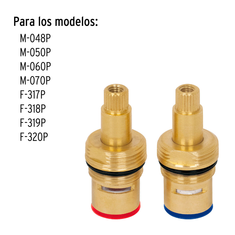 Cartuchos de repuesto para mezcladoras palanca, Basic, 2pzas