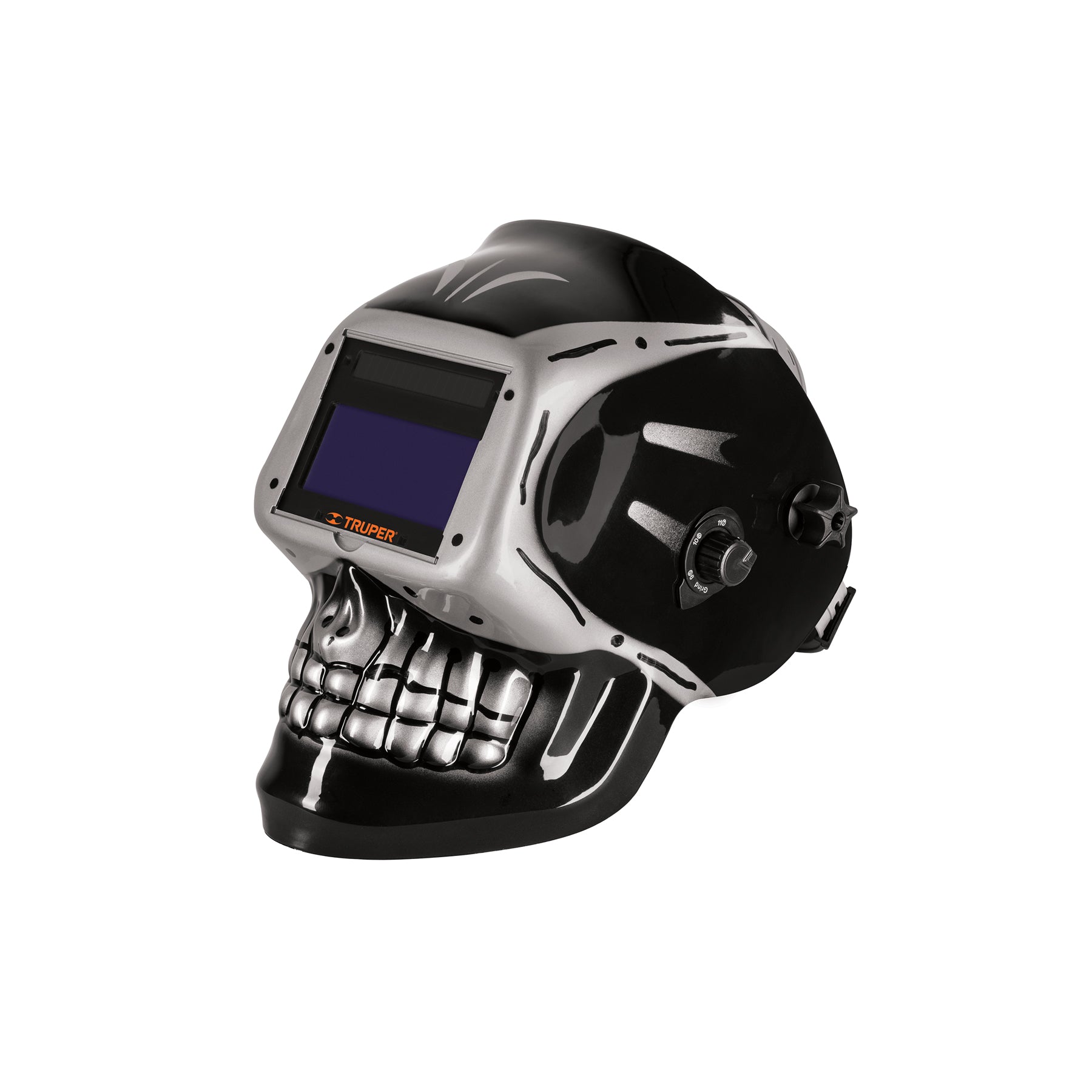 Careta modelo calavera,electrónica para soldar,sombra 9 a 13