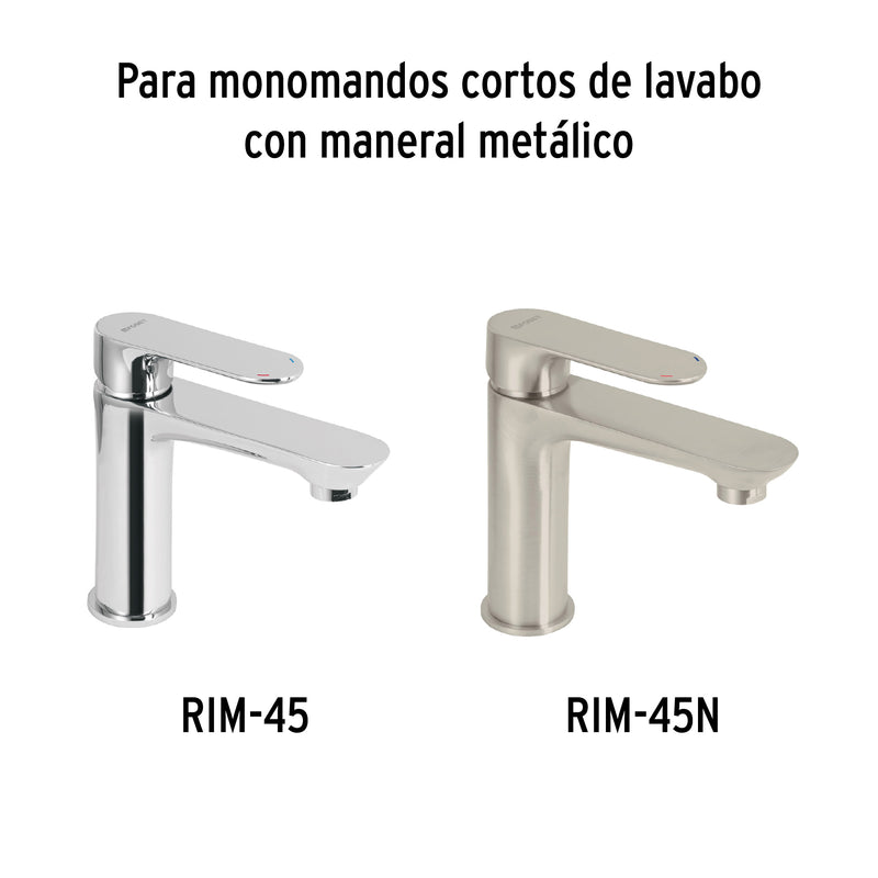 Cartucho cerámico monomando para lavabo, Riviera