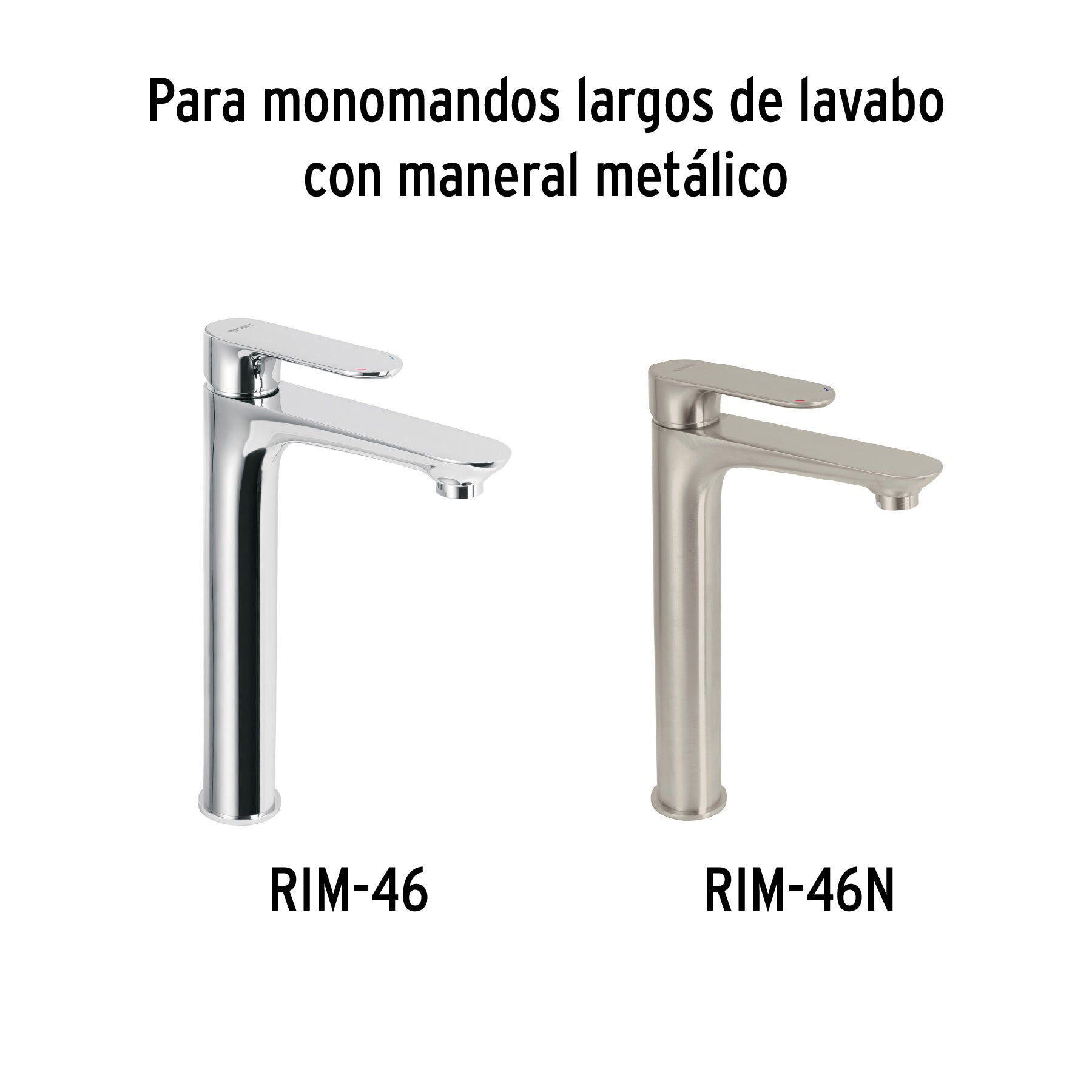 Cartucho cerámico monomando para lavabo, Riviera