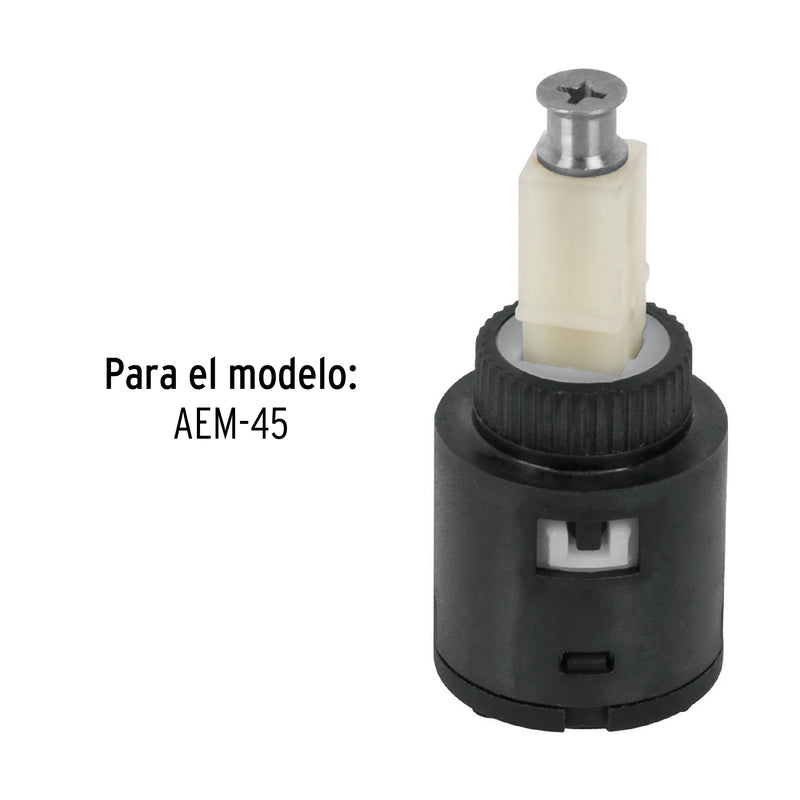 Cartucho cerámico monomando para lavabo AEM-45, Aero