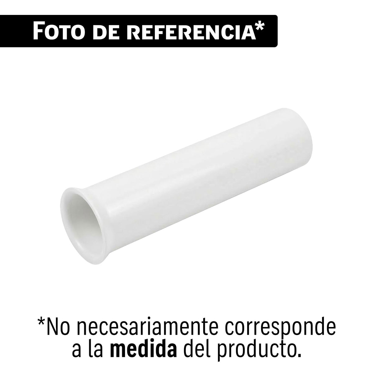 Casquillo de plástico para contracanasta, 1-1/2', 15 cm