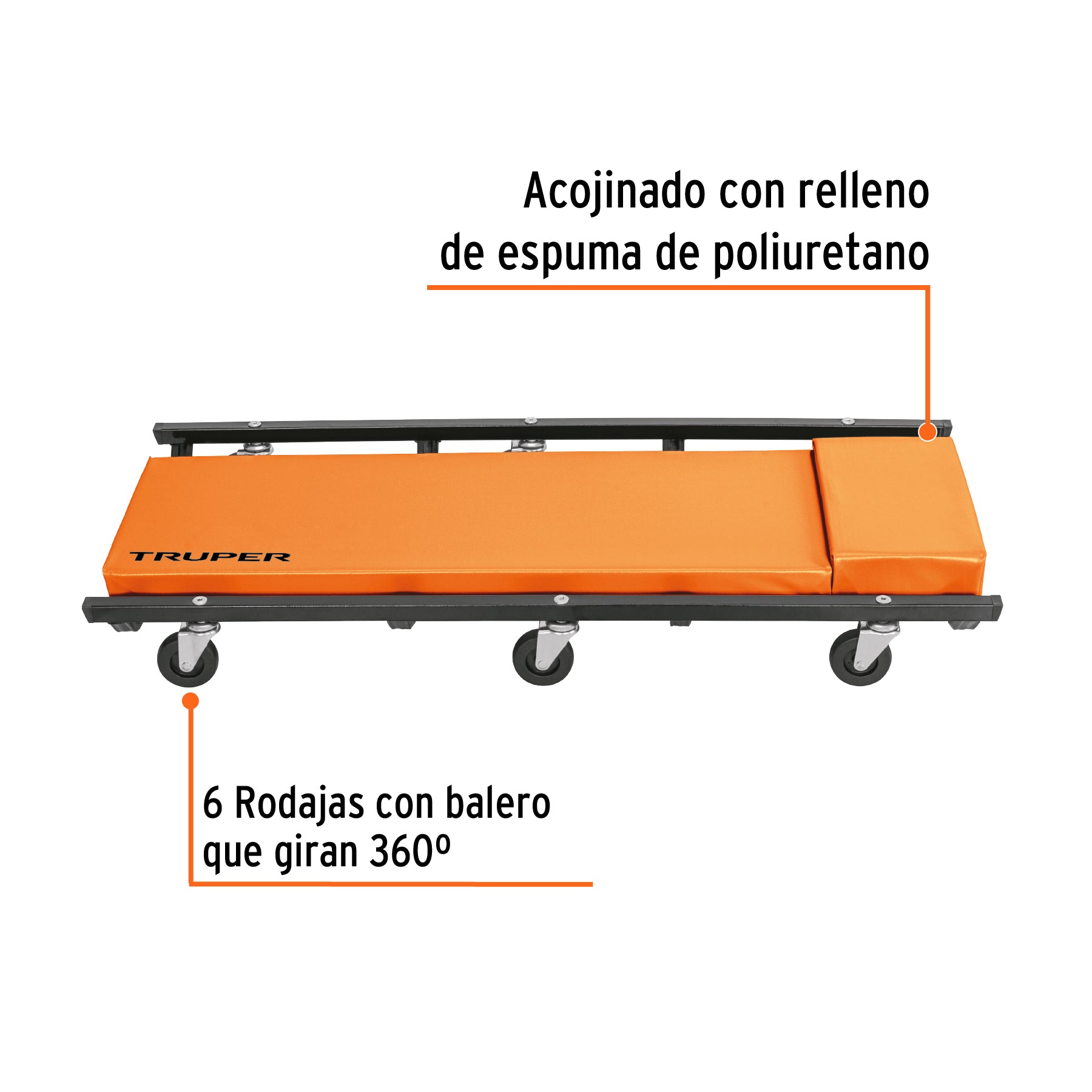 Cama de taller 36"