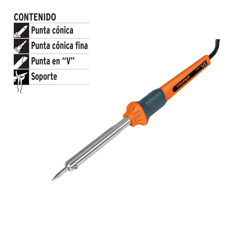 Cautín tipo lápiz de 45 watts