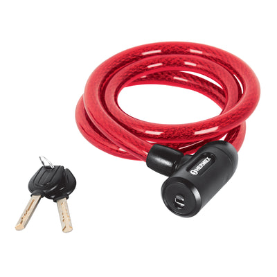 Candado de cable con llave, 15mm X 1.20 m